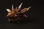 artisan botanical ring precious minerals