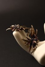 ature inspired botanical bud silver