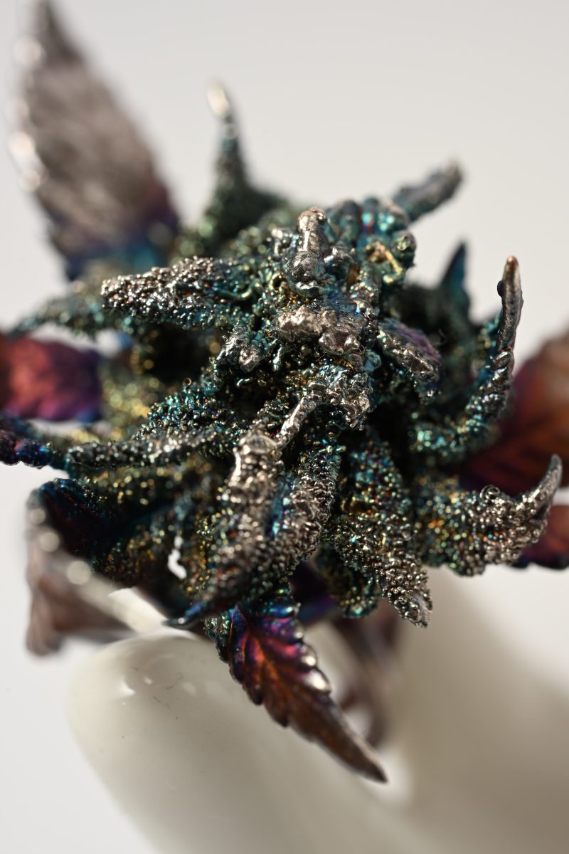 botanical art jewelry object