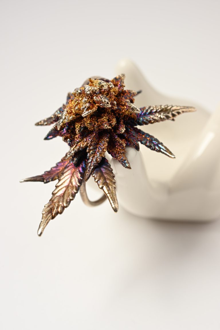botanical botanical bud ring silver minerals 420karat