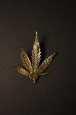 botanical botanical leaf silver pendant 420karat