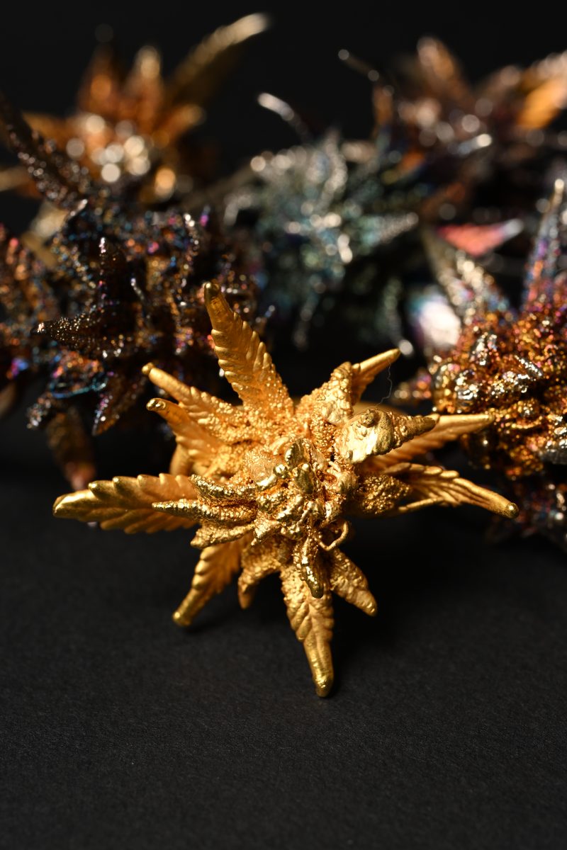 botanical jewelry in metal