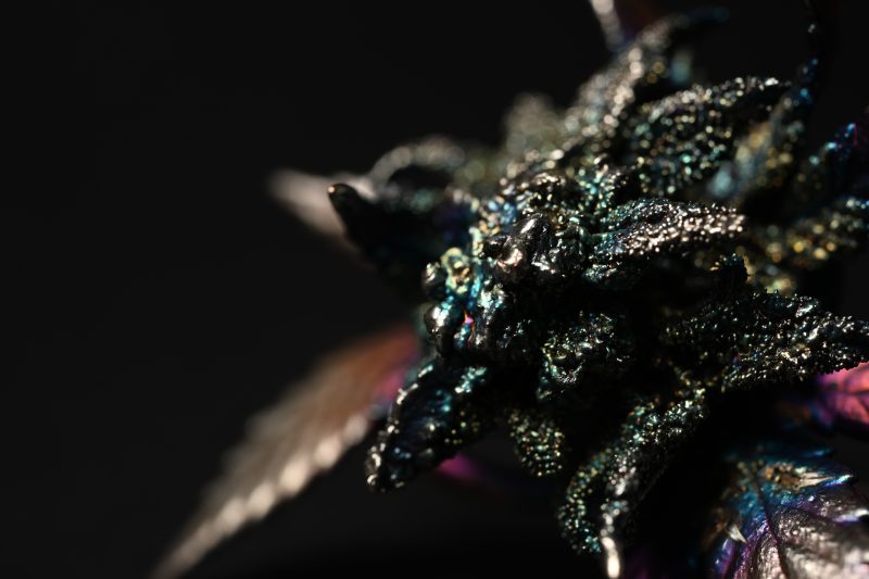 botanical leaf metal form