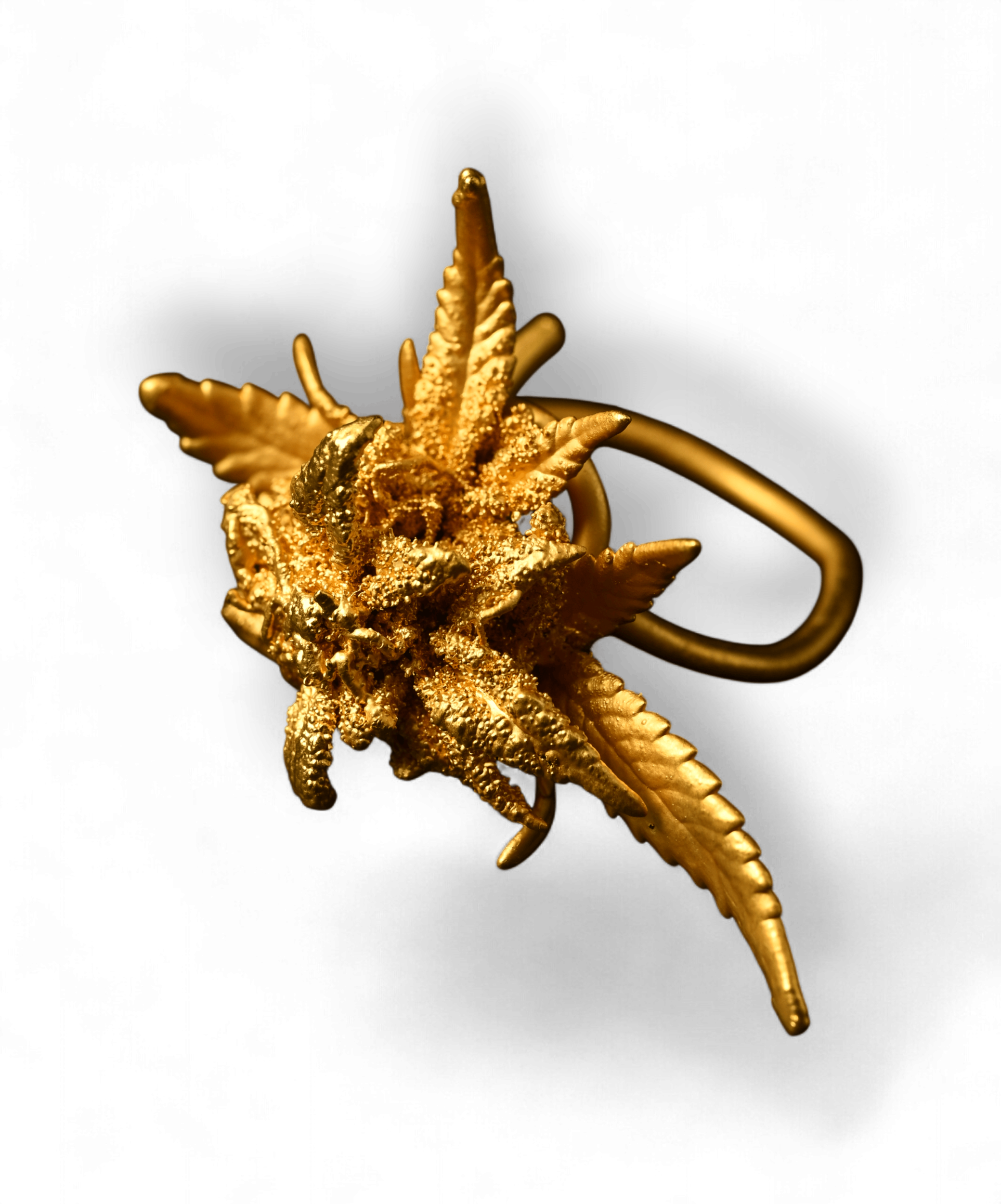 nature inspired botanical ring gold nature inspired botanical ring gold