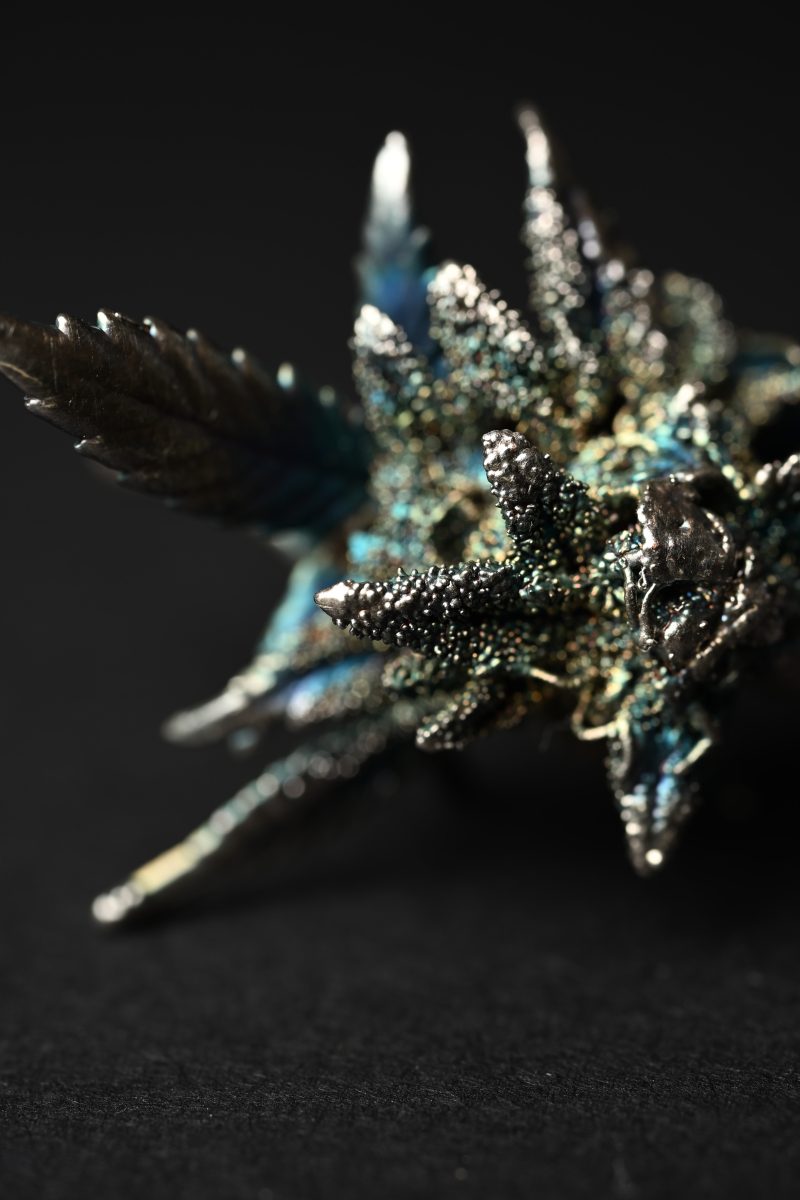 plant inspired metal jewelry