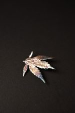 unique botanical leaf silver pendant 420karat